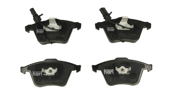 Kit de plaquettes de frein, frein à disque HART 226 059