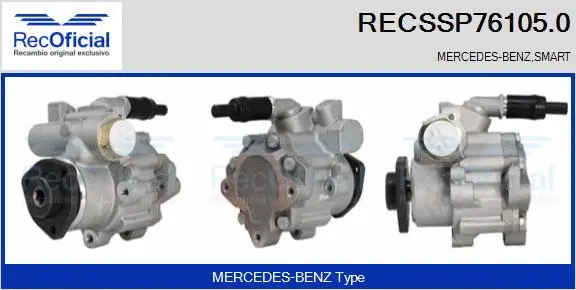 Pompe hydraulique, direction RECOFICIAL RECSSP76105.0