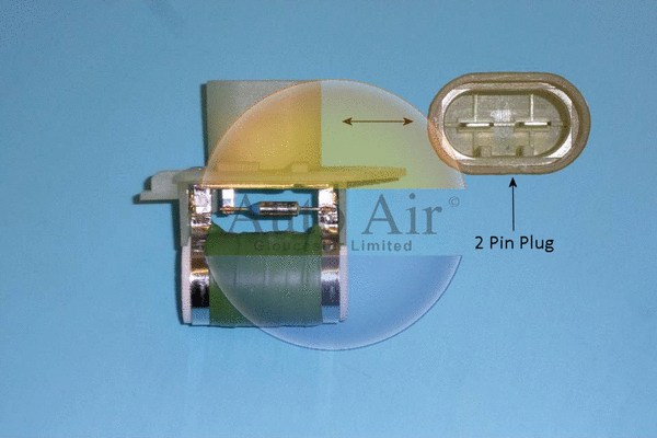 Résistance de série, ventilateur de la climatisation AUTO AIR GLOUCESTER 20-0011