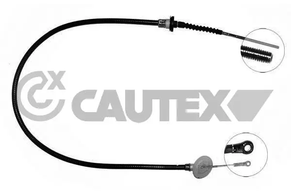 Tirette à câble, commande d'embrayage CAUTEX 901451