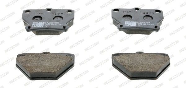 Kit de plaquettes de frein, frein à disque FERODO FDB1395