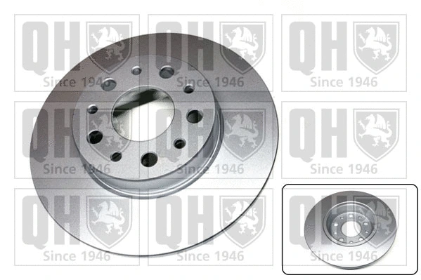 Disque de frein QUINTON HAZELL BDC6126