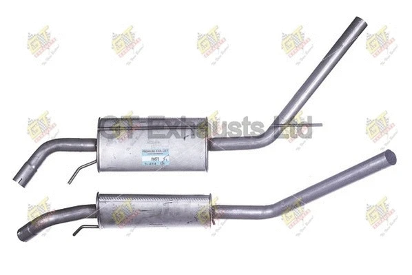 Silencieux central GT Exhausts GVW573