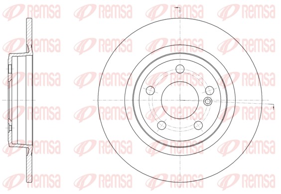 Disque de frein REMSA 61523.00