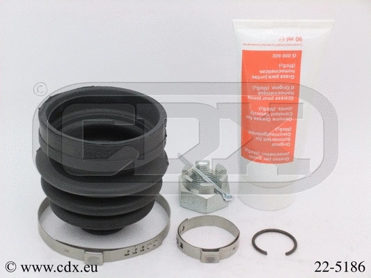 Jeu de joints-soufflets, arbre de commande CDX 22-5186