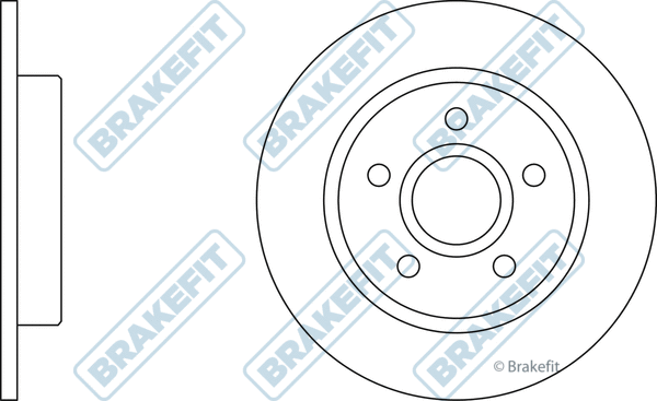 Disque de frein APEC SDK6705
