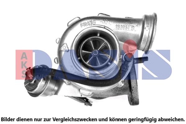 Turbocompresseur, suralimentation AKS DASIS 135000N