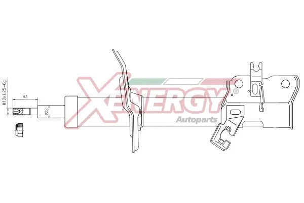 Amortisseur AP XENERGY X197339