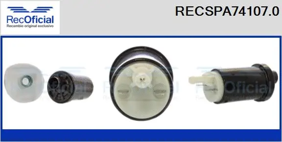 Pompe à carburant RECOFICIAL RECSPA74107.0