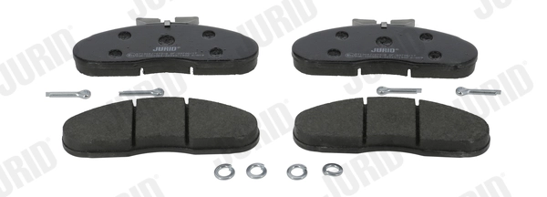 Kit de plaquettes de frein, frein à disque JURID 571368J