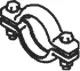 Pièce de serrage, échappement DINEX 73807