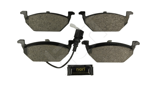 Kit de plaquettes de frein, frein à disque HART 249 150