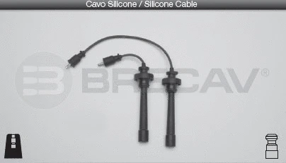 Kit de câbles d'allumage BRECAV 28.519