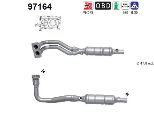 Catalyseur AS 97164
