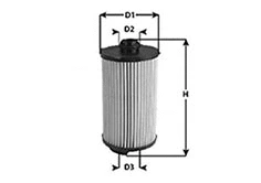 Filtre à carburant CLEAN FILTERS MG3626