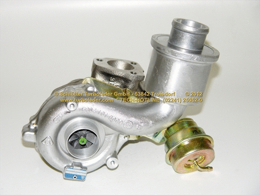 Turbocompresseur, suralimentation SCHLÜTTER TURBOLADER 172-02761