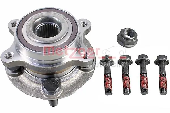 Kit de roulements de roue METZGER WM 2207