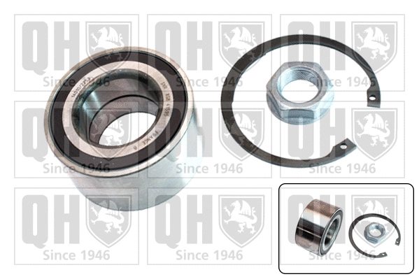Kit de roulements de roue QUINTON HAZELL QWB1441