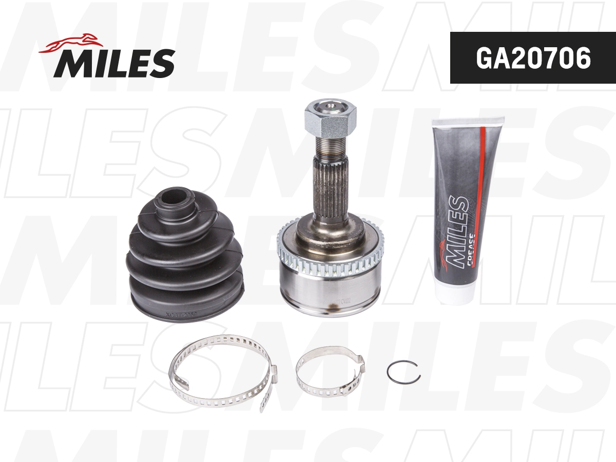 Jeu de joints, arbre de transmission MILES GA20706