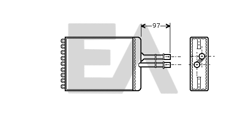 Système de chauffage EACLIMA 45C54018