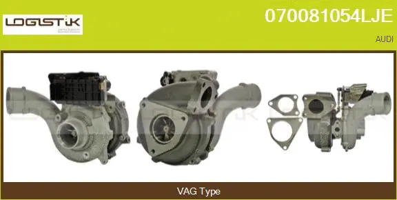 Turbocompresseur, suralimentation LGK 070081054LJE