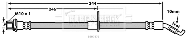 Flexible de frein BORG & BECK BBH7876