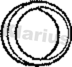Joint, tuyau d'échappement KLARIUS 410436