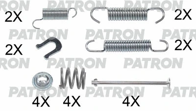 Kit d'accessoires, mâchoire de frein PATRON PSRK0162