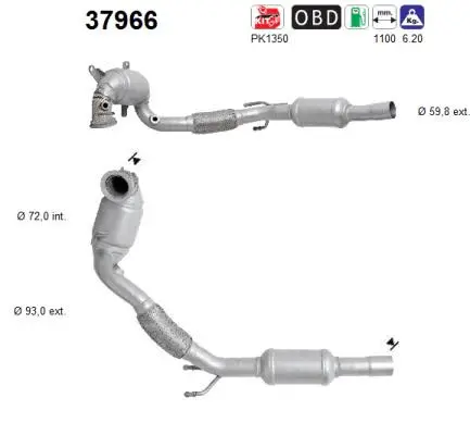 Catalyseur AS 37966