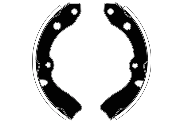 Jeu de mâchoires de frein RAICAM RA25420