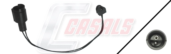 Contact d'avertissement, usure des plaquettes de frein CASALS 50018