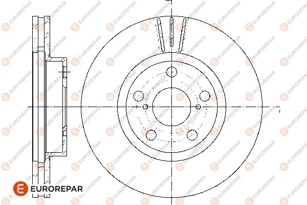 Disque de frein EUROREPAR 1676013380