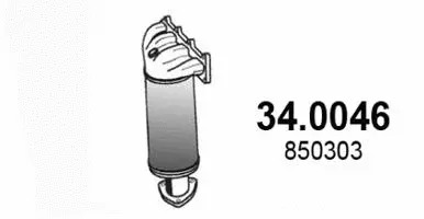 Catalyseur ASSO 34.0046
