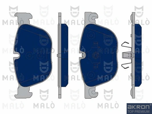 Kit de plaquettes de frein, frein à disque AKRON-MALÒ 1050269
