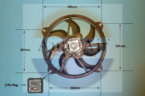Moteur électrique, ventilateur pour radiateurs AUTO AIR GLOUCESTER 05-1071