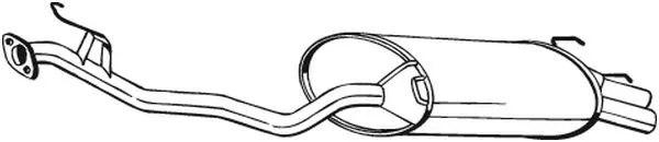 Silencieux arrière BOSAL 279-513