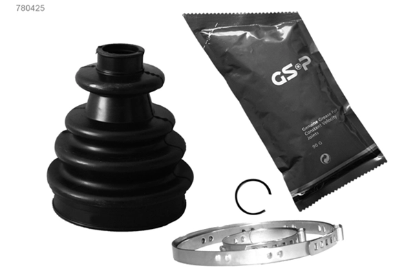 Jeu de joints-soufflets, arbre de commande GSP-BR 780425