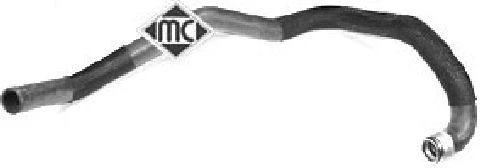 Durite de radiateur Metalcaucho 08597