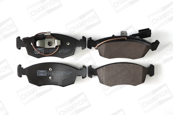 Kit de plaquettes de frein, frein à disque CHAMPION 573367CH