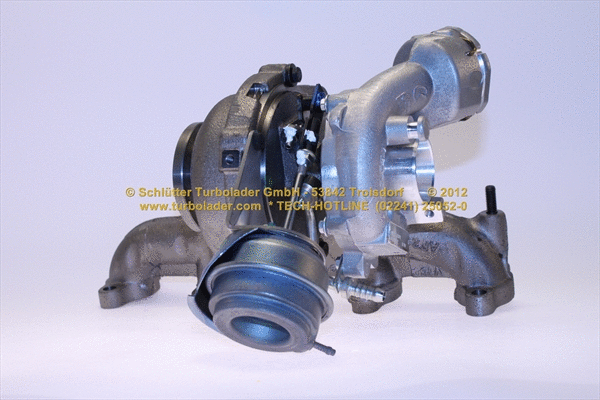 Turbocompresseur, suralimentation SCHLÜTTER TURBOLADER 172-08270MAX