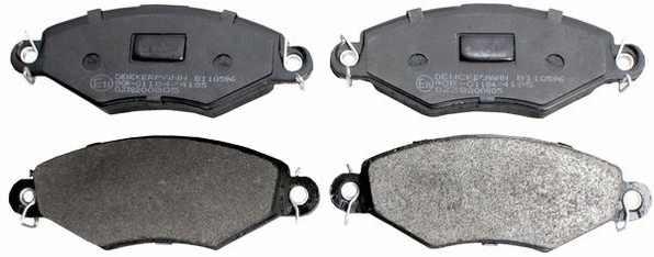 Kit de plaquettes de frein, frein à disque DENCKERMANN B110596