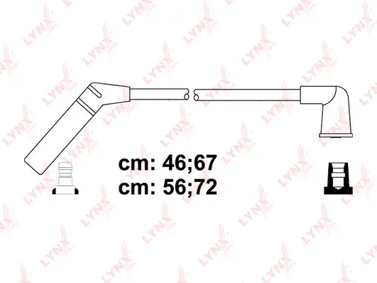 Kit de câbles d'allumage LYNXAUTO SPC7540