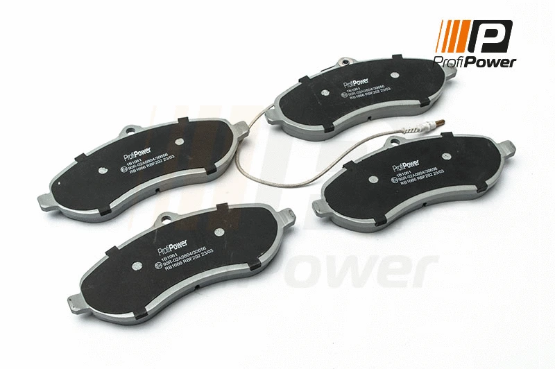Kit de plaquettes de frein, frein à disque ProfiPower 1B1061