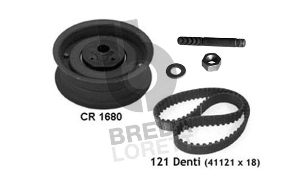 Kit de courroie crantée BREDA LORETT KCD0031