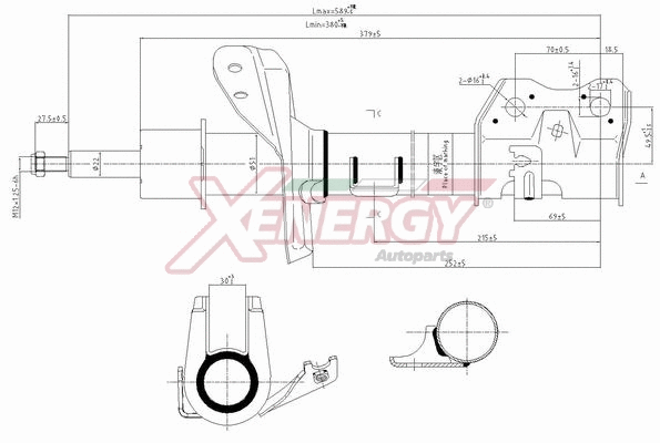 Amortisseur AP XENERGY X261339