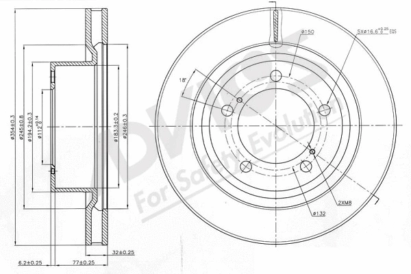 Disque de frein ADVICS-SEA A6F535