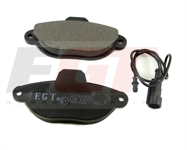 Kit de plaquettes de frein, frein à disque EGT 321900EGT