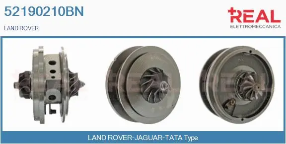 Groupe carter, turbocompresseur REAL 52190210BN