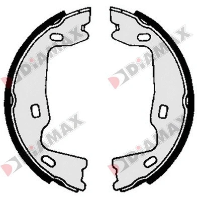 Jeu de mâchoires de frein, frein de stationnement DIAMAX N01194