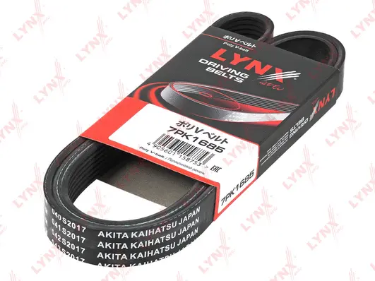 Courroie trapézoïdale à nervures LYNXAUTO 7PK1685